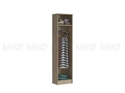 Шкаф Платяной Марго МДФ (Ш-500 × В-2016 × Г-354 мм)/Разные Цвета
